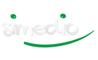 SIMEDIO Logo white