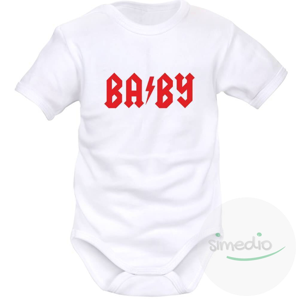 Body bébé rock : BABY, , , - SiMEDIO