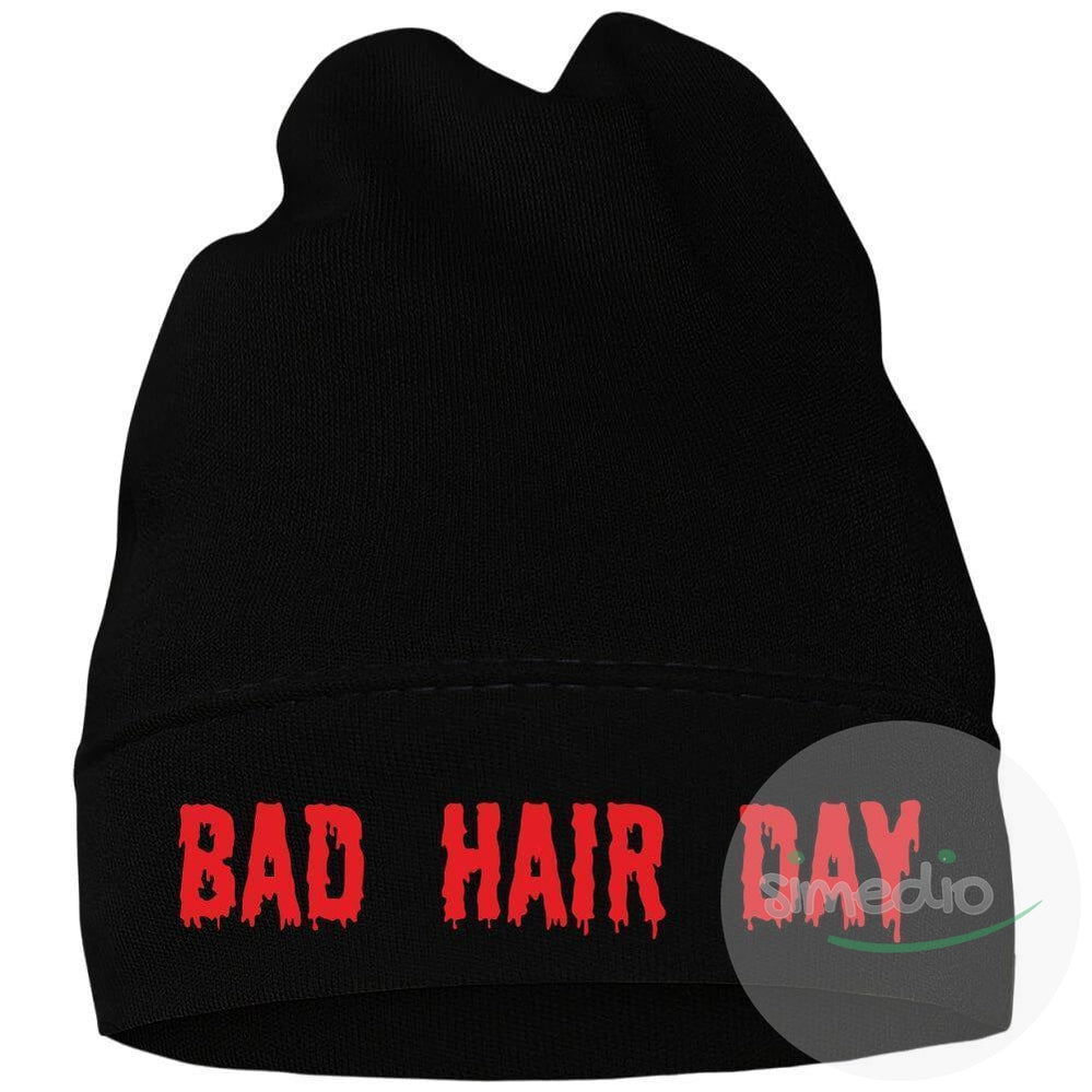 Bonnet bébé rigolo : BAD HAIR DAY (7 couleurs au choix) - Vêtements