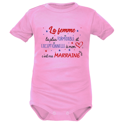 body rose MC « Marraine, tu es exceptionnelle et incroyable »