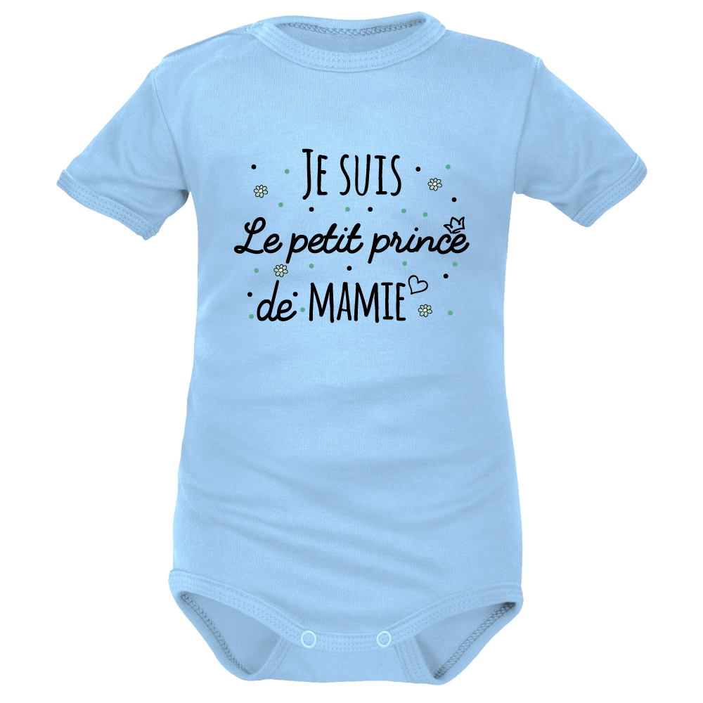 body bleu MC « Le petit prince de Mamie »