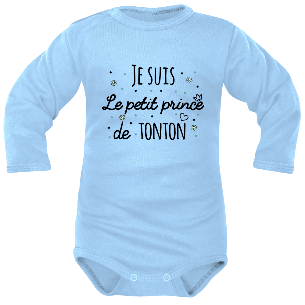 body bleu ML « Le petit prince de Tonton »