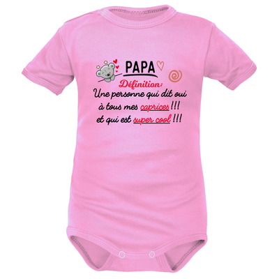 body rose MC pour un Papa d’amour