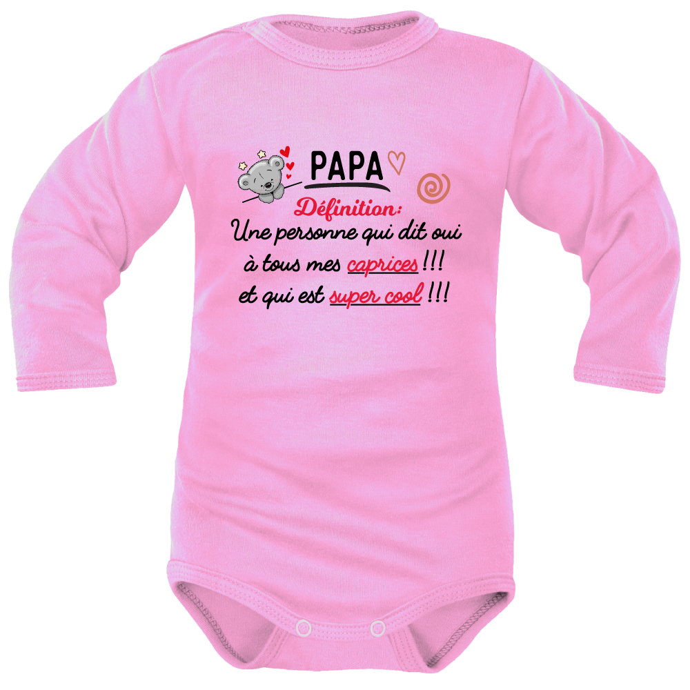 body rose ML pour un Papa d’amour