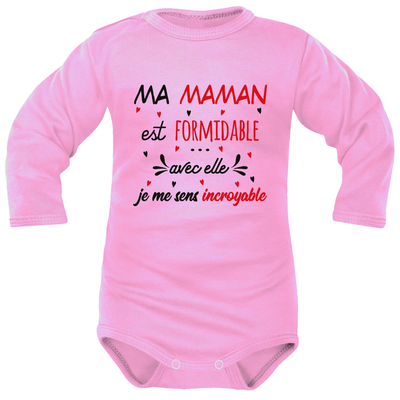 body rose ML de la Maman formidable