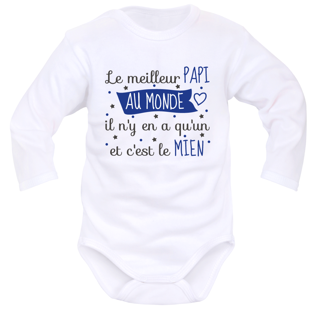 Blanc ML bébé pour Papy