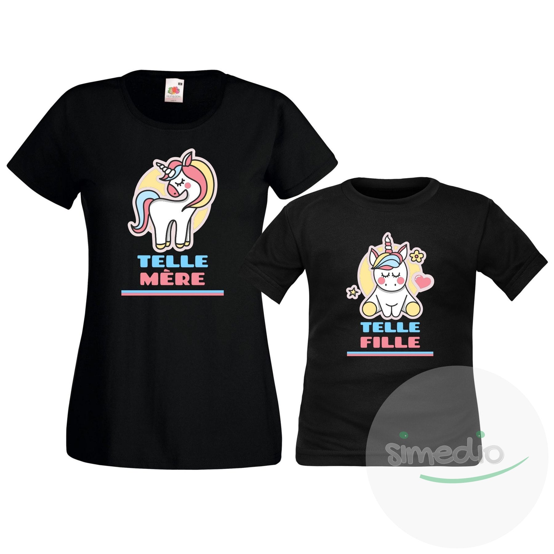 Sweat à Capuche 'Telle Mère Telle Fille' - Cadeau Drôle Pour Maman, Design Mignon, Coupe Classique