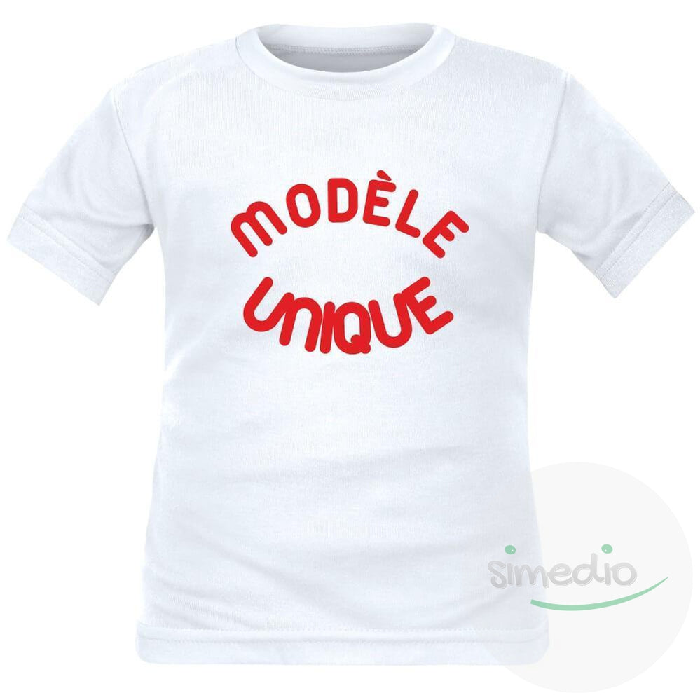 T-shirt enfant original : MODÈLE UNIQUE - vêtement enfant original, , , - SiMEDIO