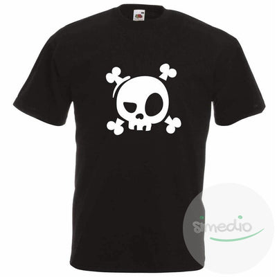 T-shirt original : CRANE CLIN D'OEIL, Noir, S, Homme - SiMEDIO