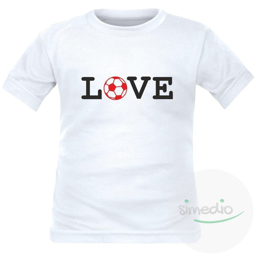 Tee shirt enfant de sport : LOVE, , , - SiMEDIO